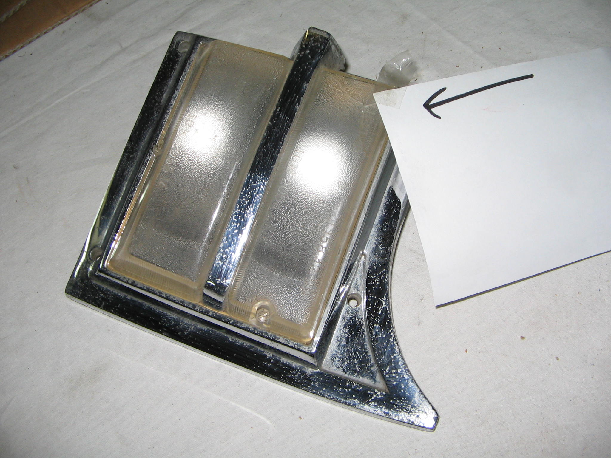 FIAT 1500 1800 2100 FANALINO ALTISSIMO NUOVO N.214